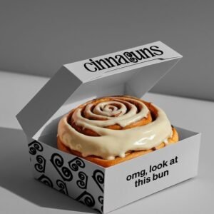 Cinnamon Roll Boxes