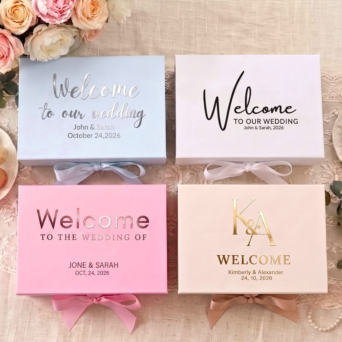 Custom Wedding Boxes - Image 2