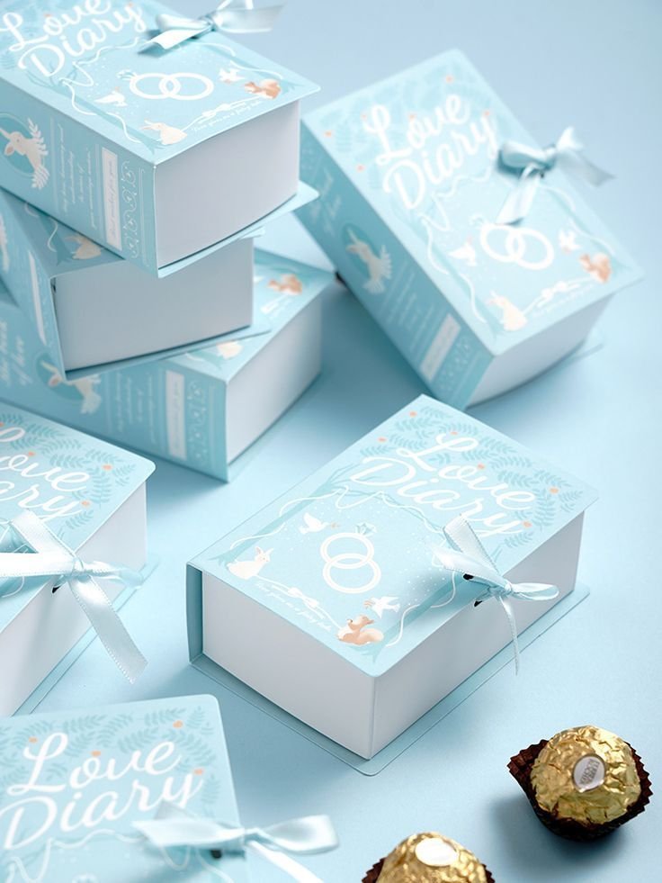 Custom Wedding Favor Boxes - Image 2