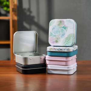 Square Tin Boxes