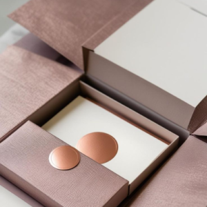 Custom Rose Gold Boxes