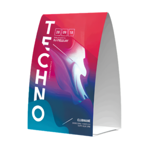 Custom Table Tent Cards
